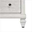 Sea Wind Florida Surfside Wood Chest with 5 Drawers in White