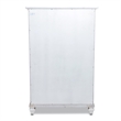 Sea Wind Florida Surfside Wood Chest with 5 Drawers in White