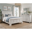 Sea Wind Florida Surfside Rectangle Coastal Wood Mirror in White