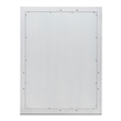 Sea Wind Florida Surfside Rectangle Coastal Wood Mirror in White