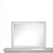 Sea Wind Florida Surfside Rectangle Coastal Wood Mirror in White