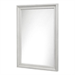 Sea Wind Florida Surfside Rectangle Coastal Wood Mirror in White
