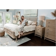 Monterey Solid Wood Tan Coastal Modern 2 Drawer Nightstand - Home Accent