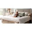Monterey Solid Wood Tan Coastal Modern Queen Bed - Bed Furniture