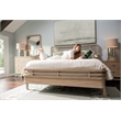 Monterey Solid Wood Tan Coastal Modern King Bed - Bed Furniture