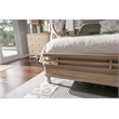 Monterey Solid Wood Tan Coastal Modern King Bed - Bed Furniture
