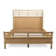 Monterey Solid Wood Tan Coastal Modern King Bed - Bed Furniture