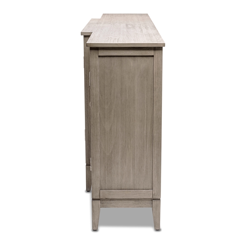 Sanibel 4-Door Credenzaa TV Stand Entertainment Unit Hallway Dresser