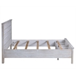 Sea Winds Trading Geneva Solidwood King Storage Bed in Distressed - White