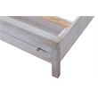Sea Winds Trading Geneva Solidwood King Storage Bed in Distressed - White