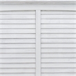 Sea Winds Trading Surfside Twin Headboard in White - Wood - Coastal