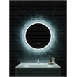 Frysta 24 in. Round LED Frameless Mirror with Dimmer and Defogger