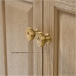 Hannah 48 in. Off Centered Right Basin Vanity Set in Oak with White Quartz top