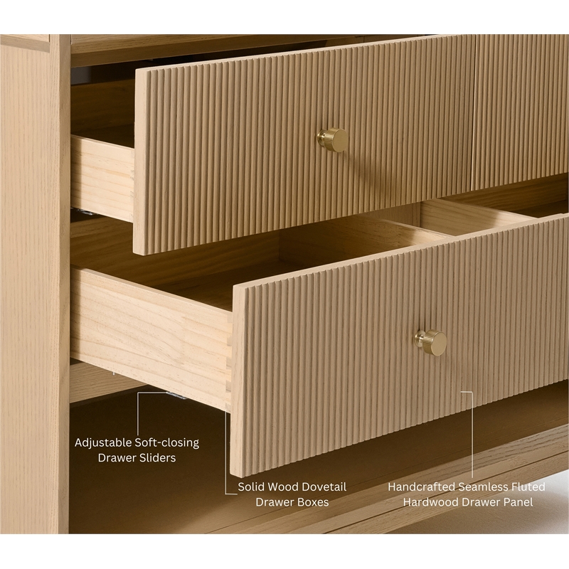 Momo 36 in. Bath Vanity in Oak finish with White Quartz Top and Undermount Basin