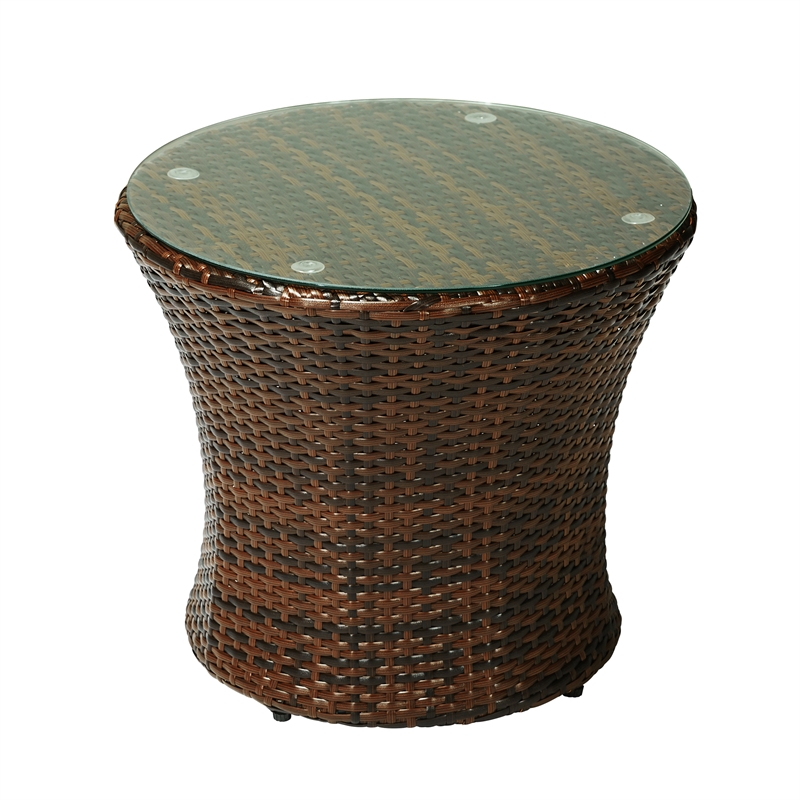 THY-HOM Artique Wicker / Rattan and Aluminum Seating Group in Beige