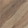 AGHDECO Orman Contemporary Steel and Wood Desk in Rustic Oak