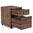 AGHDECO Orman 2-Drawer Wood Vertical Filing Cabinet in Walnut