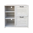 AGHDECO Oliwia 2-Drawer Particle Board/Wood Lateral Filing Cabinet in Gray