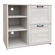 AGHDECO Oliwia 2-Drawer Particle Board/Wood Lateral Filing Cabinet in Gray