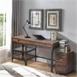 AGHDECO Howery 3-Drawer Particle Board/Wood Filing Cabinet in Walnut