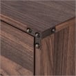 AGHDECO Howery 3-Drawer Particle Board/Wood Filing Cabinet in Walnut
