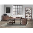 AGHDECO Howery 3-Drawer Particle Board/Wood Filing Cabinet in Walnut