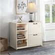 AGHDECO Oliwia 2-Drawer Wood Lateral Filing Cabinet in White