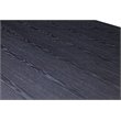 Limari Home Pike Rectangular Modern Wood & Stainless Steel Dining Table in Black