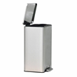 8 Gallon 30 Liter Brushed Stainless Steel Silver Color Step on Trash Can
