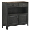Intercon Furniture Harper Transitional Wood Sideboard in Brown/Pecan