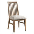 Intercon Furniture Landmark Wood Slat Back Chair in Oak (Set of 2)