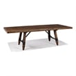 Intercon Furniture River Traditional Wood Veneer Trestle Table in Brown