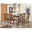 Intercon Furniture Traditional Wood Gathering Table in Copper