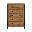 Intercon Furniture Norcross 5 Drawer Chest Hickory Finish