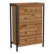 Intercon Furniture Norcross 5 Drawer Chest Hickory Finish