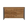 Intercon Furniture Norcross 6 Drawer Dresser Chest Hickory Finish