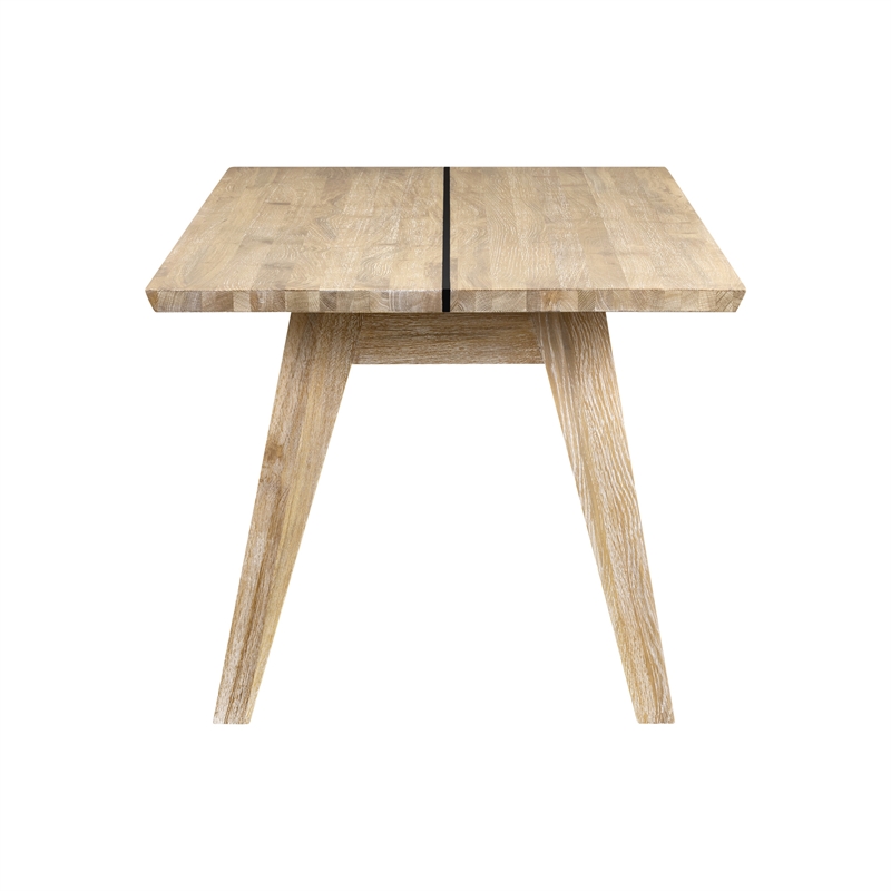 Intercon Arcadia Fixed Top Leg Table in Antique Oak
