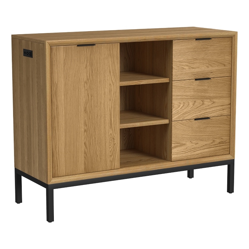 Intercon Newport Sideboard in Natural Oak