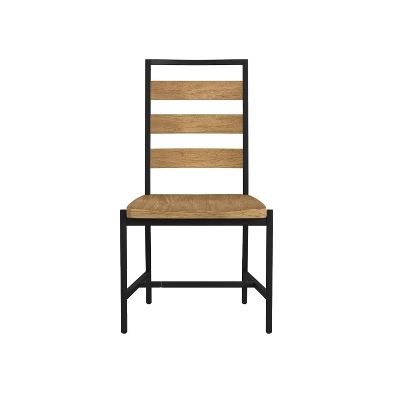 Intercon Newport Ladder Chair in Natural Oak