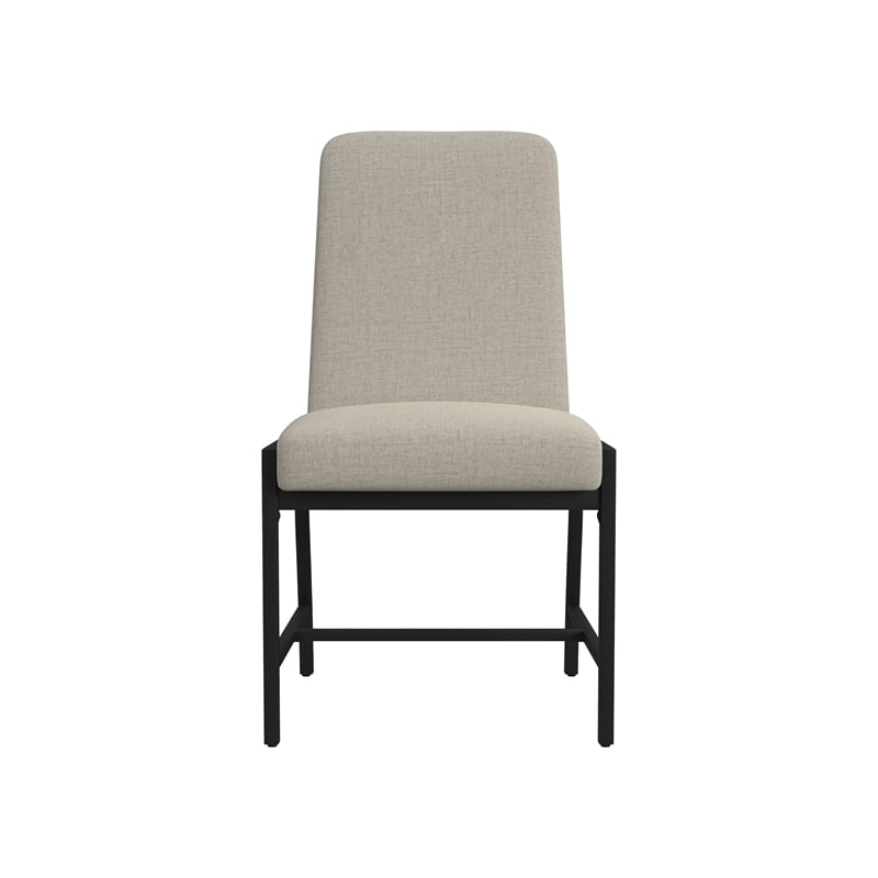 Intercon Newport Upholstered Chair in Natural Oak