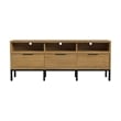 Intercon Newport 70 TV Console in Natural Oak