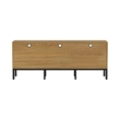 Intercon Newport 70 TV Console in Natural Oak