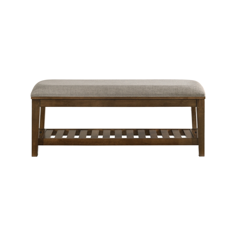 Intercon Andover Bench in Walnut