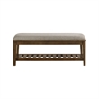 Intercon Andover Bench in Walnut