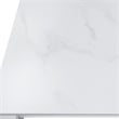 Intercon Alexa Outdoor Dining Table in White