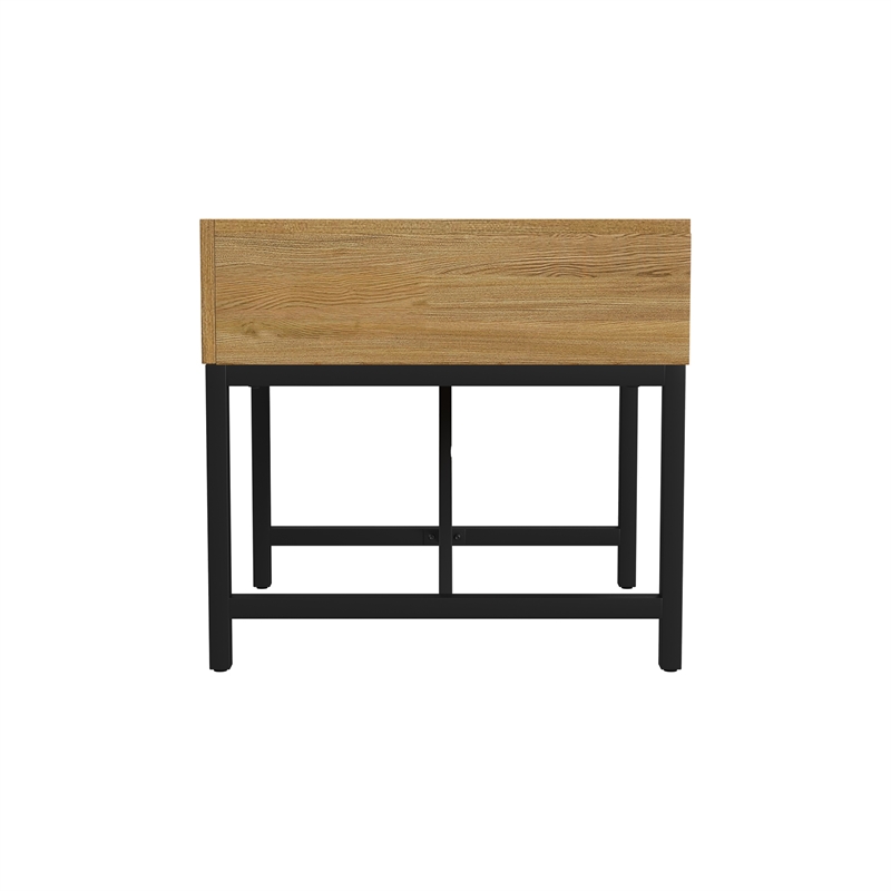 Intercon Newport End Table in Natural Oak