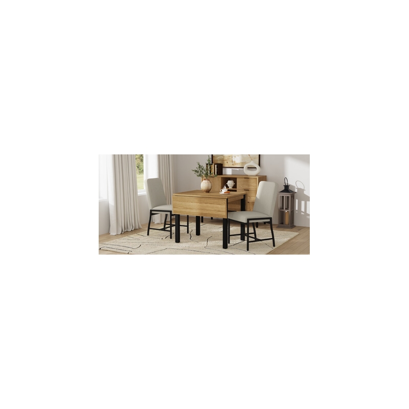 Intercon Newport Drop Leaf Table in Natural Oak