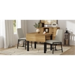 Intercon Newport Drop Leaf Table in Natural Oak