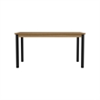 Intercon Newport Leg Dining Table in Natural Oak