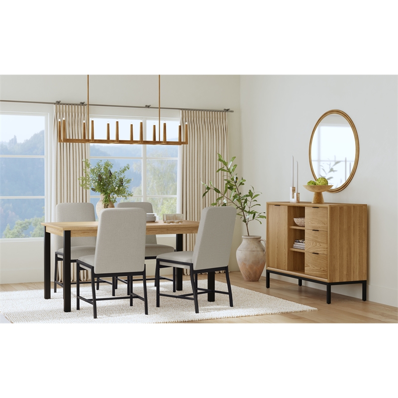 Intercon Newport Leg Dining Table in Natural Oak